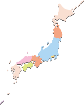 地帯別色分けマップ 地帯別色分けマップ