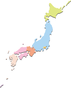 地帯別色分けマップ 地帯別色分けマップ